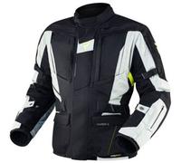 Giacca In Tessuto Rebelhorn Hardy II Grigio Nero Giallo Fluo 6XL