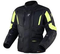 Rebelhorn Giacca in tessuto Hardy II Nero Giallo fluo Uomo 5XL