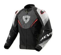 Revit Quantum 3 Air, giacca in tessuto M male Nero/Grigio/Rosso