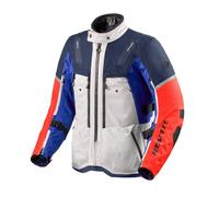Giacca In Tessuto Revit Sand 5 H2O Argento Blu Rosso