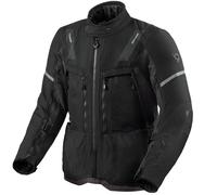 Giacca in tessuto Revit Sand 5 H2O nero/antracite giacca da moto impermeabile