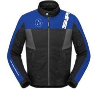 Spidi Corsa H2Out impermeabile Moto Tessile Giacca, nero-blu, taglia 2XL per maschi