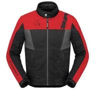 Spidi Corsa H2Out impermeabile Moto Tessile Giacca, nero-rosso, taglia XL per maschi