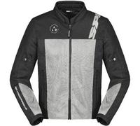 Spidi Corsa Net Windout Giacca tessile moto, nero-grigio, taglia L per maschi