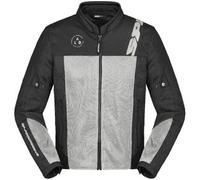 Spidi Corsa Net Windout Giacca tessile moto, nero-grigio, taglia XL per maschi