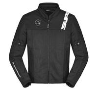 Spidi Corsa Net Windout Giacca tessile moto, nero-bianco, taglia L per maschi