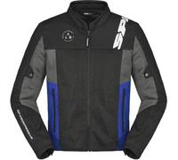 Spidi Corsa Net Windout Giacca tessile moto, nero-blu, taglia S per maschi