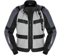 Spidi Enduro Pro Giacca tessile da motocicletta, grigio, taglia XL per maschi
