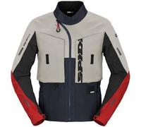 Spidi Frontier Giacca tessile moto, bianco-rosso-blu, taglia 4XL per maschi