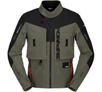 Spidi Frontier Giacca tessile moto, nero/oliva, Taglia M