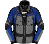 Spidi 4 Season Evo H2Out Giacca tessile moto, nero-blu, taglia S per maschi