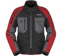 Spidi Crossmaster 2, giacca in tessuto H2Out M male Nero/Rosso/Grigio