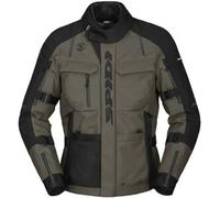 Spidi Tour Evo 2 H2Out impermeabile Moto Tessile Giacca, nero-verde, taglia XL per maschi