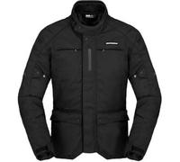 Spidi Traveler 3 Dark Edition impermeabile Giacca tessile moto, nero, taglia 2XL per maschi