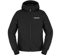 Spidi TexTech Armor Evo Felpa con cappuccio motociclistica, nero, taglia 2XL per maschi