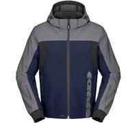 Giacca in Tessuto Spidi Hoodie H2Out 2 Blu Argento L