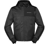 Spidi Net Felpa con cappuccio da moto, nero, Taglia 3XL