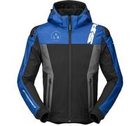 Giacca in Tessuto Spidi Hoodie Warrior Blu Nero Grigio L