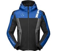 Giacca in Tessuto Spidi Hoodie Warrior Blu Nero Grigio XXL