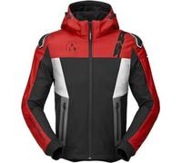 Giacca in Tessuto Spidi Hoodie Warrior Nero Rosso Bianco M