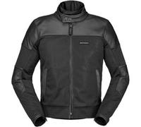 Spidi Intersection, giacca in tessuto/pelle H2Out S male Nero