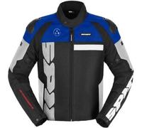 Giacca in Tessuto Spidi Progressive Net Windout Bianco Azzurro 3XL