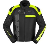 Spidi Progressive Net WindOut Giacca tessile moto, nero-giallo, taglia S