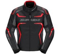 Giacca in Tessuto Spidi Race-Evo H2Out Nero Rosso 5XL