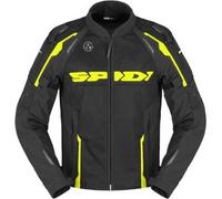 Spidi Race Warrior 2 Net, giacca in tessuto 3XL male Nero/Giallo Fluo