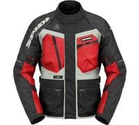 Spidi Ridemaster Giacca tessile da motocicletta impermeabile, rosso, Taglia M