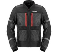 Spidi Tech Armor 2 Giacca tessile da motocicletta, nero, Taglia XL