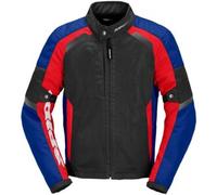 Giacca in Tessuto Spidi Tek Net Nero Rosso Blu 3XL