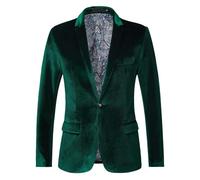 Giacca in velluto da uomo, blazer da uomo, giacca sportiva da uomo, giacca alla moda, per matrimonio, taglie grandi, blazer, giacca blu per smoking, giacca formale, giacca per il tempo libero, verde