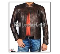 Giacca in vera pelle marrone Han Solo Star Wars The Force Awakens Distressed