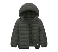 Giacca Invernale Bambina Piumino Bambino Giacche Ragazzi Giubbotto Bambini Giubbino Ragazza Piumini Neonato Bimba Antivento Cappotto con Cappuccio Ragazza 2-14 Anni (Dark Gray, 13-14 Years)