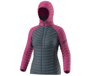 Giacca invernale da donna Dynafit Radical Dwn Rds W Hood Jkt Taglia: L / Colore: rosa/grigio