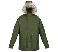 Giacca invernale da uomo con pelliccia Regatta Salinger III Taglia: S / Colore: verde