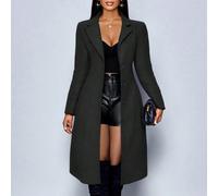 Giacca invernale elegante e sexy da donna per Capodanno, Natale e inverno, blazer lungo e caldo Nizi, adatto per l'ufficio e la vita quotidiana, giacca invernale aderente in vita, abbigliamento da don