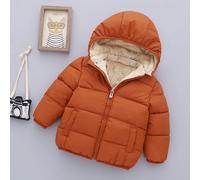 Giacca Invernale in Pile foderata per Bambini Cappotto Caldo in Peluche bambino