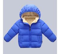 Giacca Invernale in Pile foderata per Bambini Cappotto Caldo in Peluche bambino