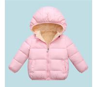 Giacca Invernale in Pile foderata per Bambini Cappotto Caldo in Peluche bambino