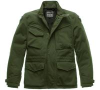 Blauer Ethan Giacca tessile moto invernale, verde, taglia 2XL