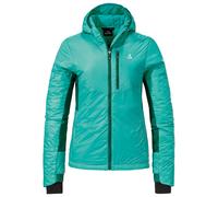 Schöffel Ins Hybrid Black Raven L, Giacca Donna, Verde Spectra, 44
