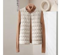 Giacca Invernale Retro Per Donna In Piuma Gilet Canotta Cardigan