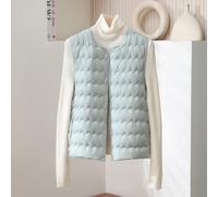 Giacca Invernale Retro Per Donna In Piuma Gilet Canotta Cardigan