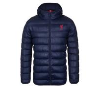 Giacca invernale trapuntata originale Liverpool FC - con cappuccio - uomo