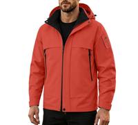 Giacca Invernale Uomo Antivento Con Cappuccio Con Zip Vestiti Montagna | Abbigliamento Da Uomo Con Cappuccio Con Zip Jacket Vestiti Forti Calda Parka Camera Sci Montagna