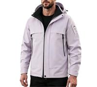 Giacca Invernale Uomo Antivento Con Cappuccio Con Zip Vestiti Montagna | Abbigliamento Da Uomo Con Cappuccio Con Zip Jacket Vestiti Forti Calda Parka Camera Sci Montagna