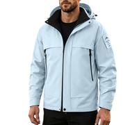 Giacca Invernale Uomo Antivento Con Cappuccio Con Zip Vestiti Montagna | Abbigliamento Da Uomo Con Cappuccio Con Zip Jacket Vestiti Forti Calda Parka Camera Sci Montagna