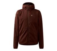 Giacca isolante Haglöfs L.I.M Mimic Barrier Hood (Maroon trail) Uomo M